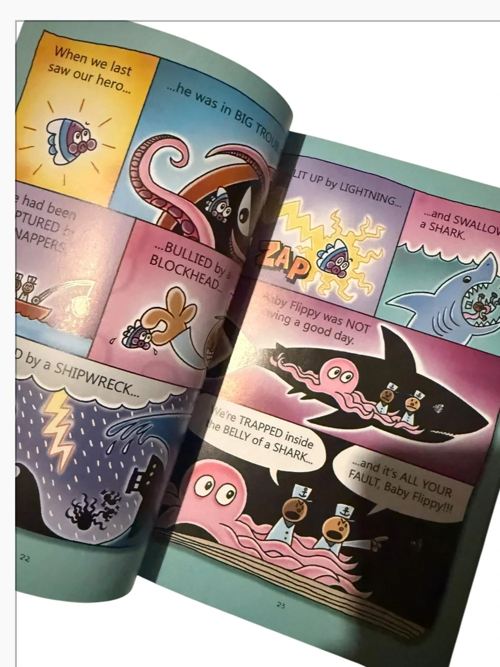 Cat Kid Comic Club Collaborations - Blue Cover Kids Graphic Novel